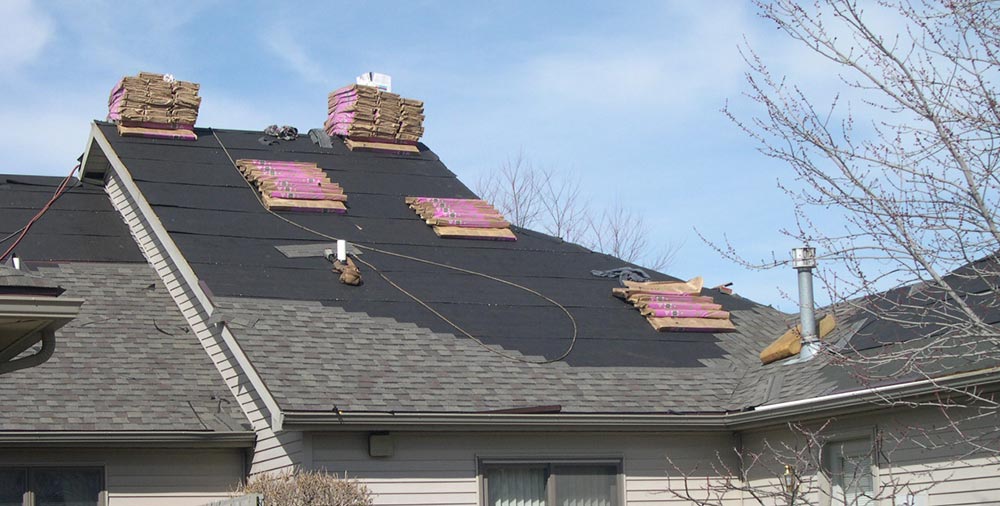 Roofing installation byers construction